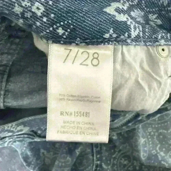 SImple Society Women's Straight High Rise Jeans Size 7/28 - Picture 6 of 6